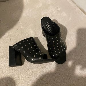 Sol Sana Block Heels - Size 37 UK 6.5 US